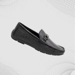 Men Black Casual Leather Shoes-06