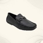 Men Black Casual Leather Shoes-06