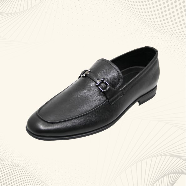 Mochi Men Leather Flat Shoes-02