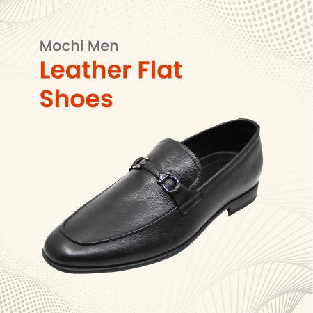 Mochi Men Leather Flat Shoes