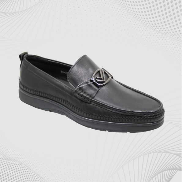 Men Black Casual Loafers