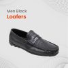 Men Black Loafers