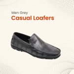 Men Grey Casual Loafers