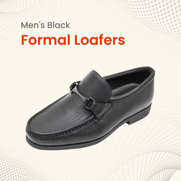 Men’s Black Formal Loafers